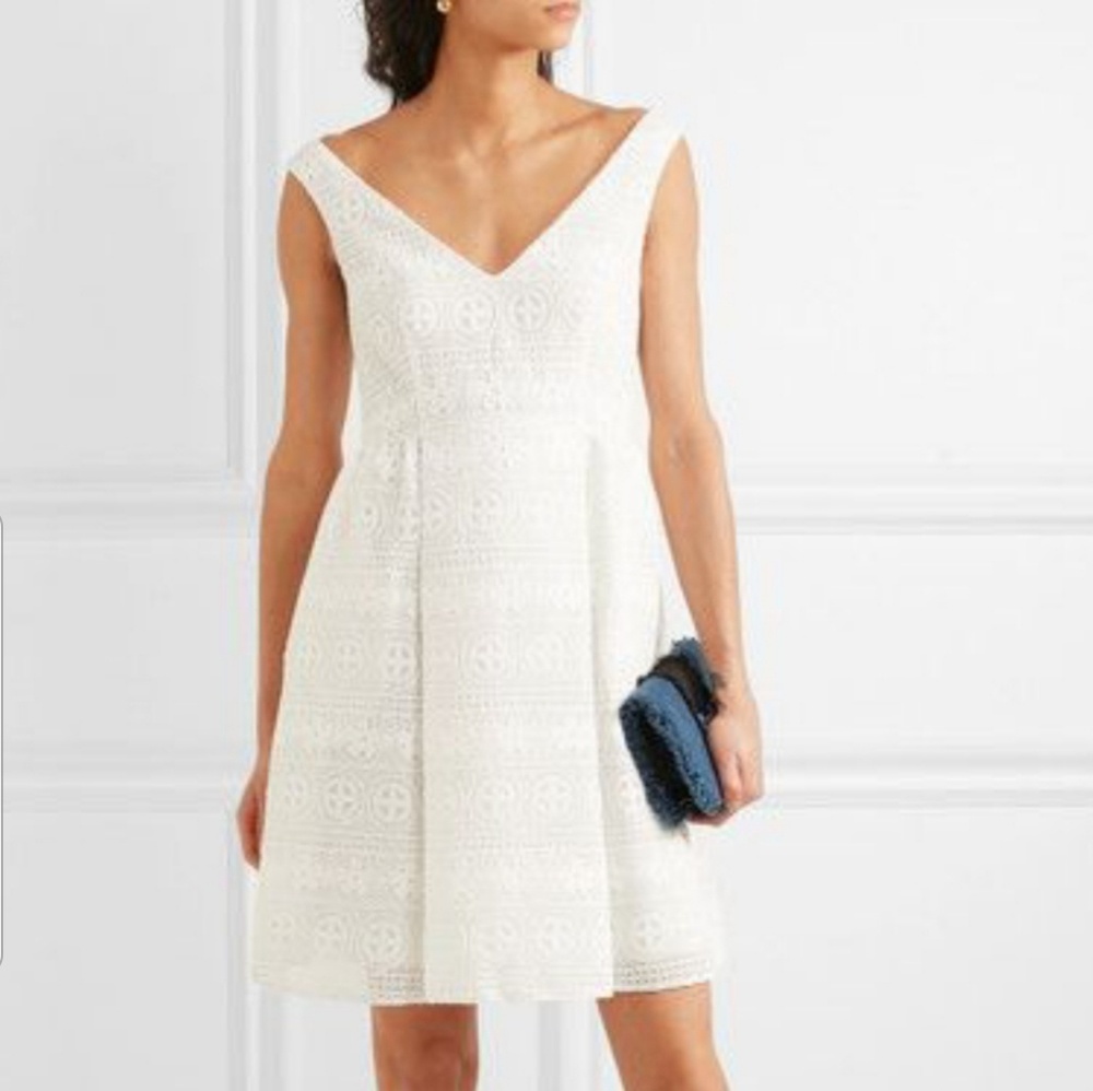 RED Valentino Crocheted Lace Dress